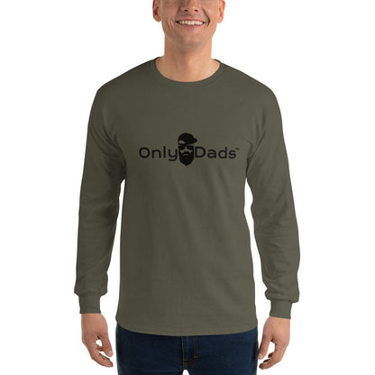 Only Dads - Droppin' F-Bombs - Long Sleeve T-shirt – funny dad shirt and mens graphic tee from Only Dads USA