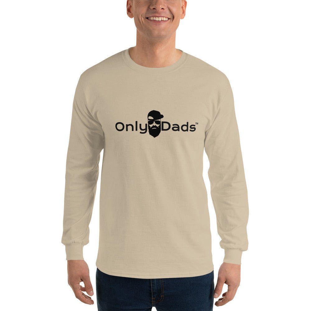 Only Dads - Droppin' F-Bombs - Long Sleeve T-shirt – funny dad shirt and mens graphic tee from Only Dads USA