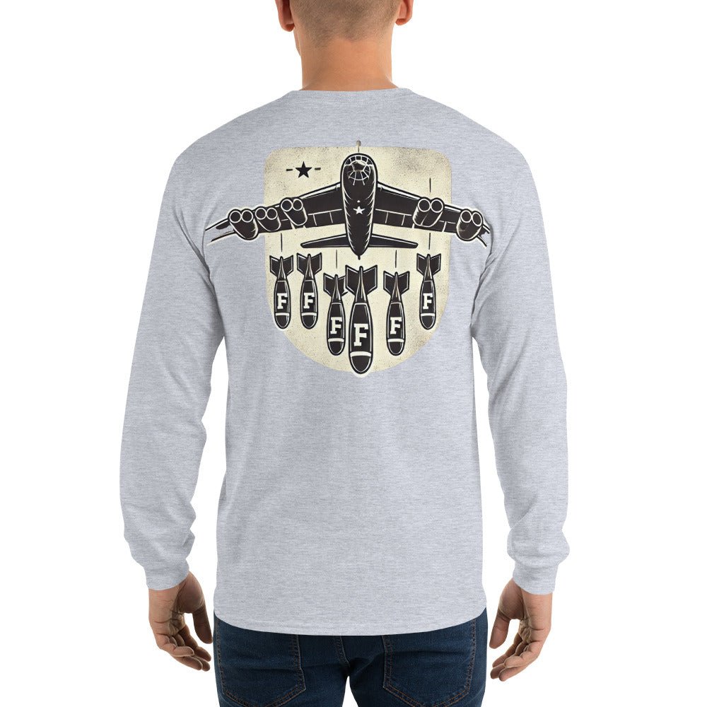 Only Dads - Droppin' F-Bombs - Long Sleeve T-shirt – funny dad shirt and mens graphic tee from Only Dads USA