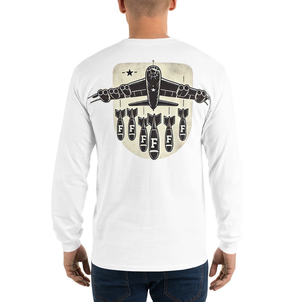 Only Dads - Droppin' F-Bombs - Long Sleeve T-shirt – funny dad shirt and mens graphic tee from Only Dads USA