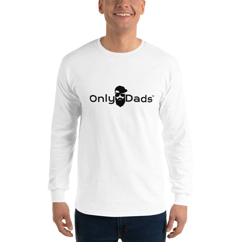 Only Dads - Droppin' F-Bombs - Long Sleeve T-shirt – funny dad shirt and mens graphic tee from Only Dads USA