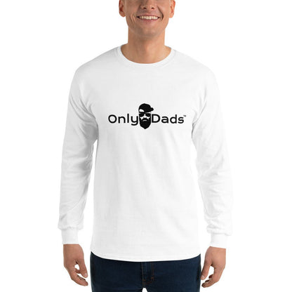 Only Dads - Droppin' F-Bombs - Long Sleeve T-shirt – funny dad shirt and mens graphic tee from Only Dads USA