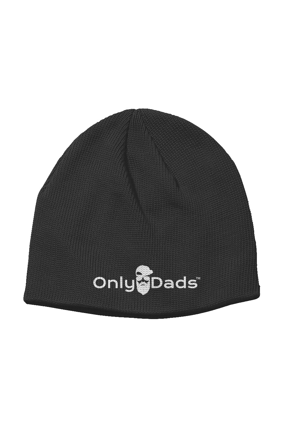 no cuff beanie - only dads logo - beanies - Only Dads USA - APQ-4963267S34A1