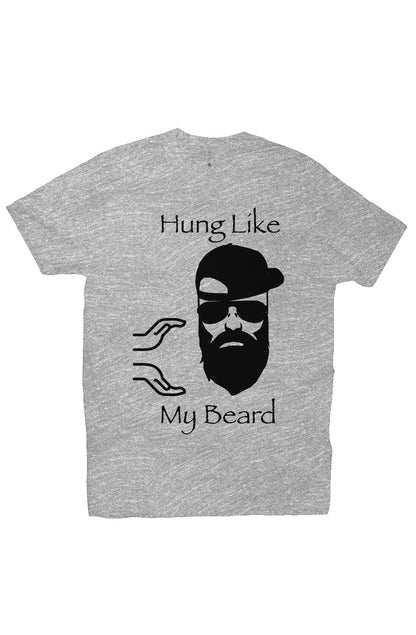 only dads - hung like my beard - crew - tshirts - Only Dads USA - APQ-4963694S5A1