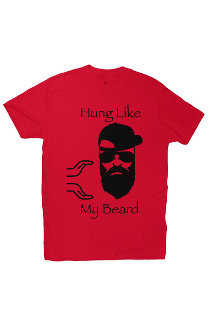 only dads - hung like my beard - crew - tshirts - Only Dads USA - APQ-4963694S5A1