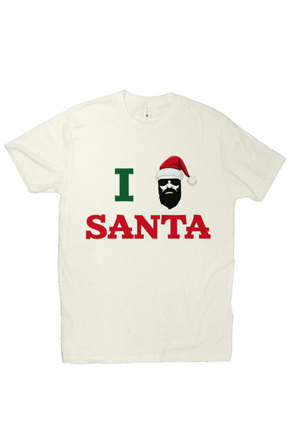 only dads - i love santa - crew - tshirts - Only Dads USA - APQ-4974261S5A1