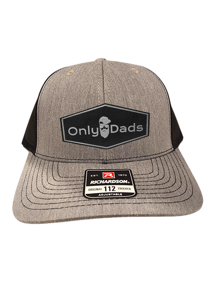 only dads trucker hat - hexagon patch - hats - Only Dads USA - 67313c3e9d1d4