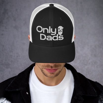 Only Dads – Embroidered Trucker Hat – trucker hat for men from Only Dads USA