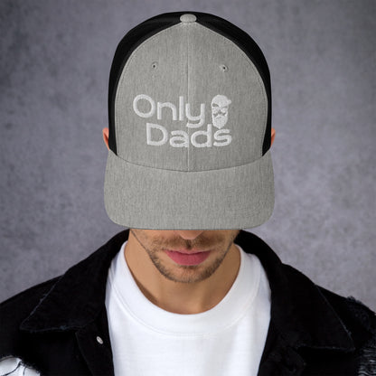 Only Dads – Embroidered Trucker Hat – trucker hat for men from Only Dads USA