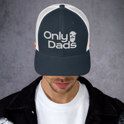 Only Dads – Embroidered Trucker Hat – trucker hat for men from Only Dads USA