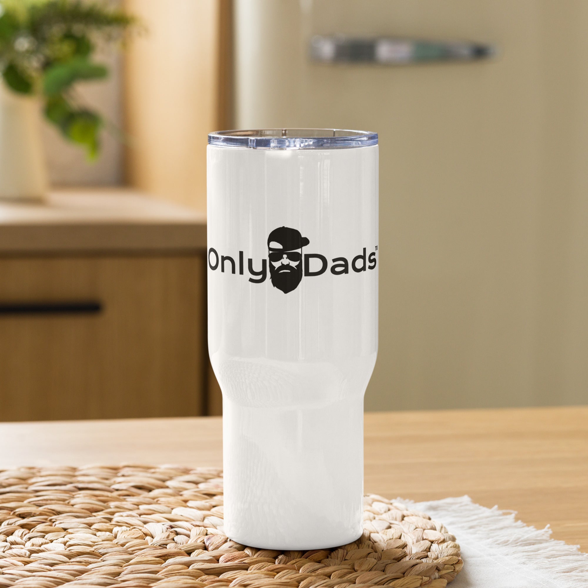 Only Dads Travel mug with a handle – funny dad shirt and mens graphic tee from Only Dads USA