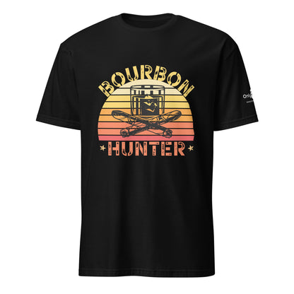 Bourbon Hunter 2- Only Dads -T-shirt – funny dad shirt and mens graphic tee from Only Dads USA