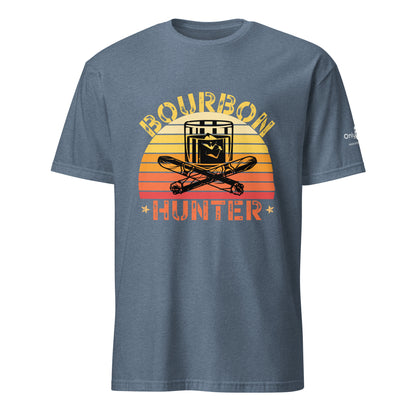 Bourbon Hunter 2- Only Dads -T-shirt – funny dad shirt and mens graphic tee from Only Dads USA
