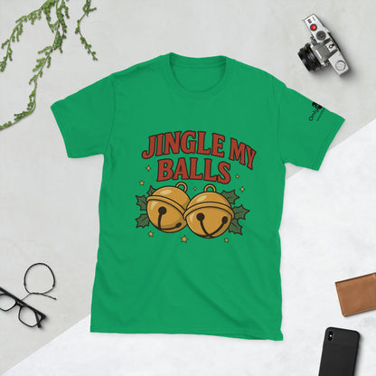 Only Dads – Jingle My Balls T-Shirt – funny dad shirt and mens graphic tee from Only Dads USA