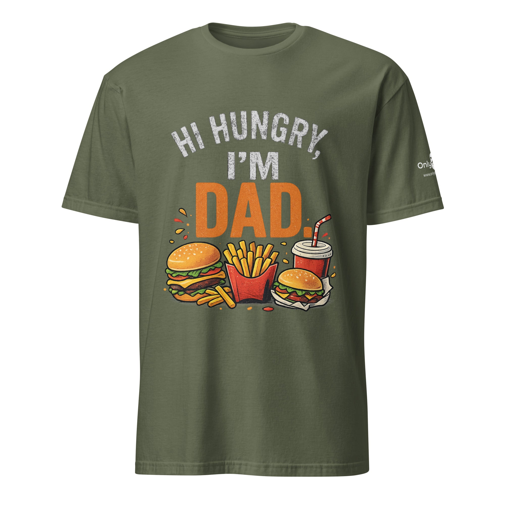 Funny Dad Shirt – Hi Hungry, I'm Dad - Only Dads T-shirt – Men’s Graphic Tee - Only Dads USA - 9644549_495