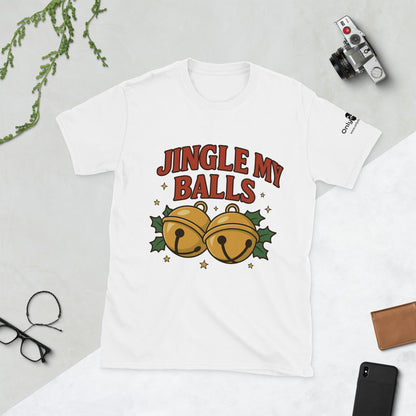 Only Dads – Jingle My Balls T-Shirt – funny dad shirt and mens graphic tee from Only Dads USA