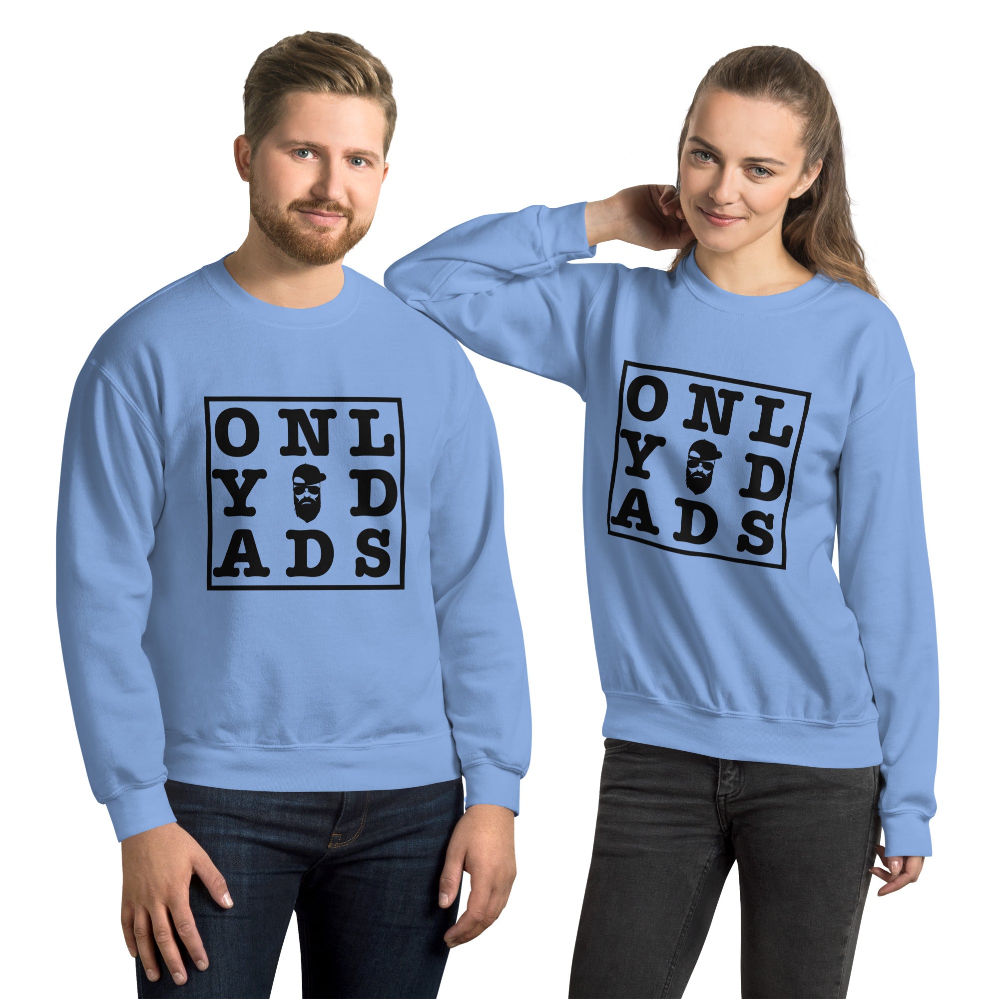 Only Dads - Word Search - Crewneck – funny dad sweatshirt from Only Dads USA