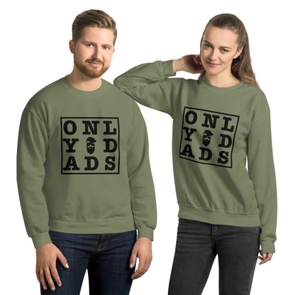 Only Dads - Word Search - Crewneck – funny dad sweatshirt from Only Dads USA