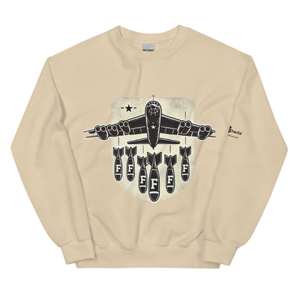 Only Dads - Droppin' F-Bombs - Crew Neck Sweatshirt – funny dad sweatshirt from Only Dads USA