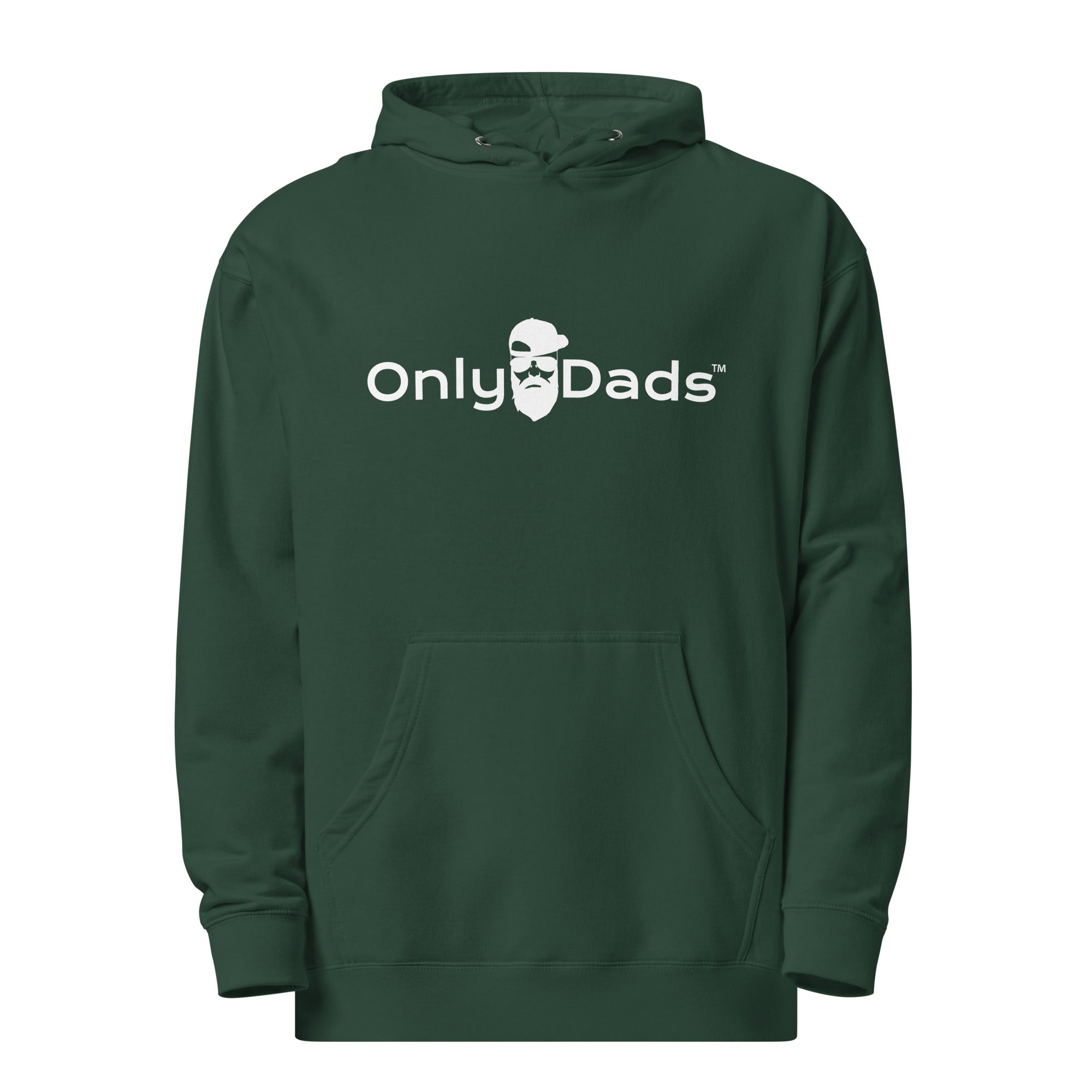 Only Dads Logo - Midweight Hoodie - Only Dads USA - 6548613_15572