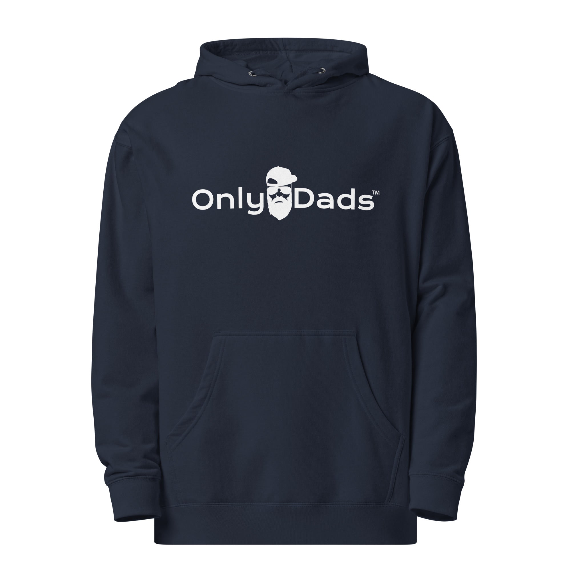 Only Dads Logo - Midweight Hoodie - Only Dads USA - 6548613_15592