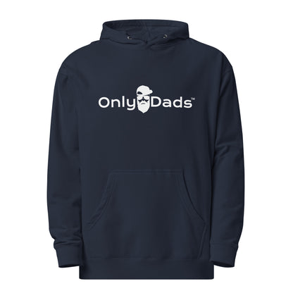Only Dads Logo - Midweight Hoodie - Only Dads USA - 6548613_15592
