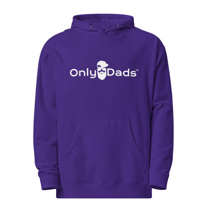 Only Dads Logo - Midweight Hoodie - Only Dads USA - 6548613_16779